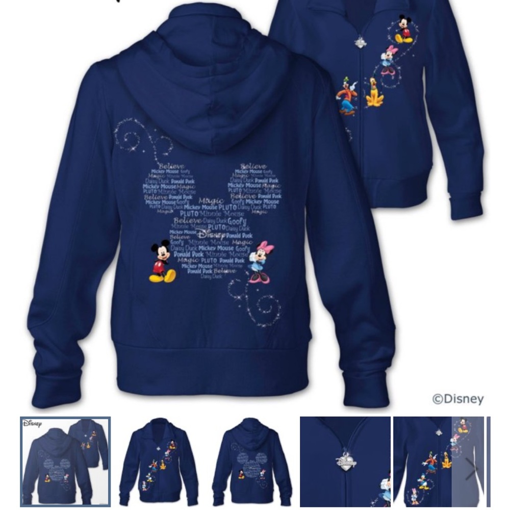 New without tag! Bradford Exchange Disney Collector’s Sweater Size L